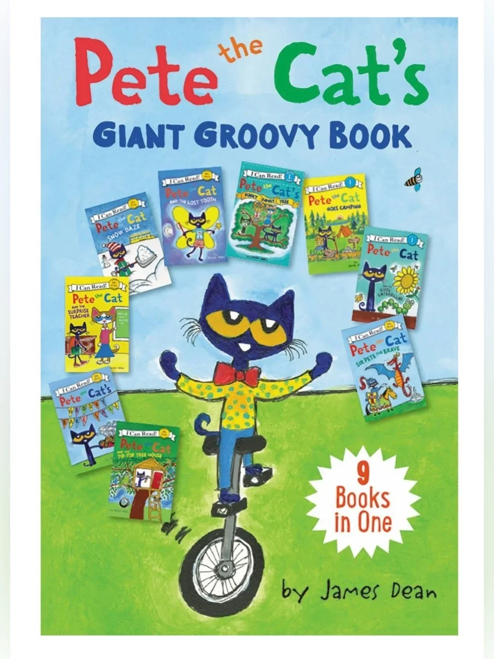 Pete the Cat’s Giant Groovy Book – 9 Books in 1 – Hardcover – NEW